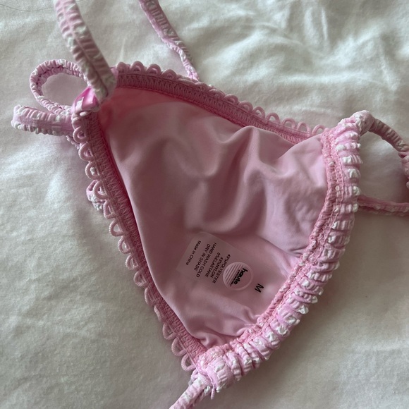 Pink gingham Bikini Set - Picture 4 of 5